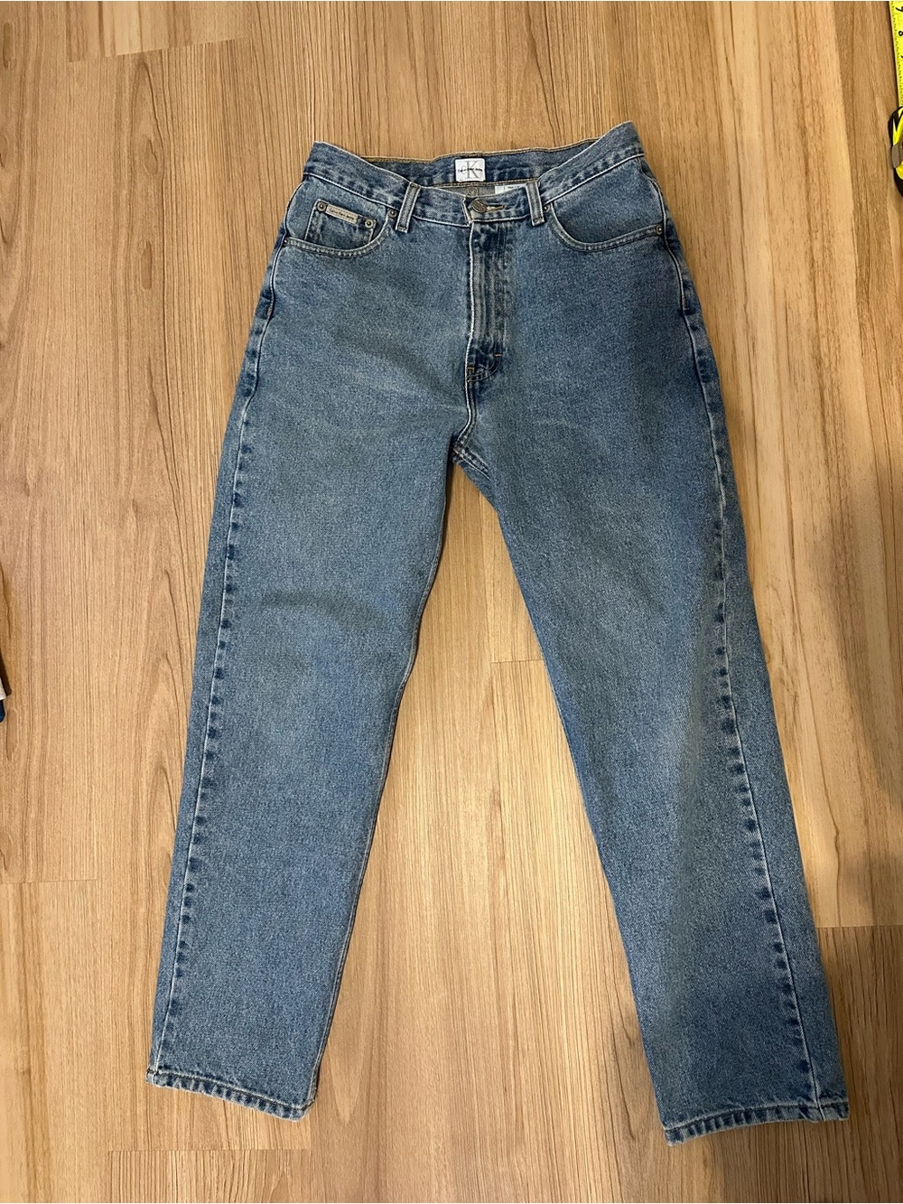 Vintage Calvin Klein Straight-Leg Jeans